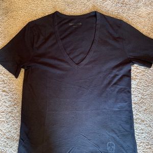 Zadig and Voltaire wassa hole black v neck